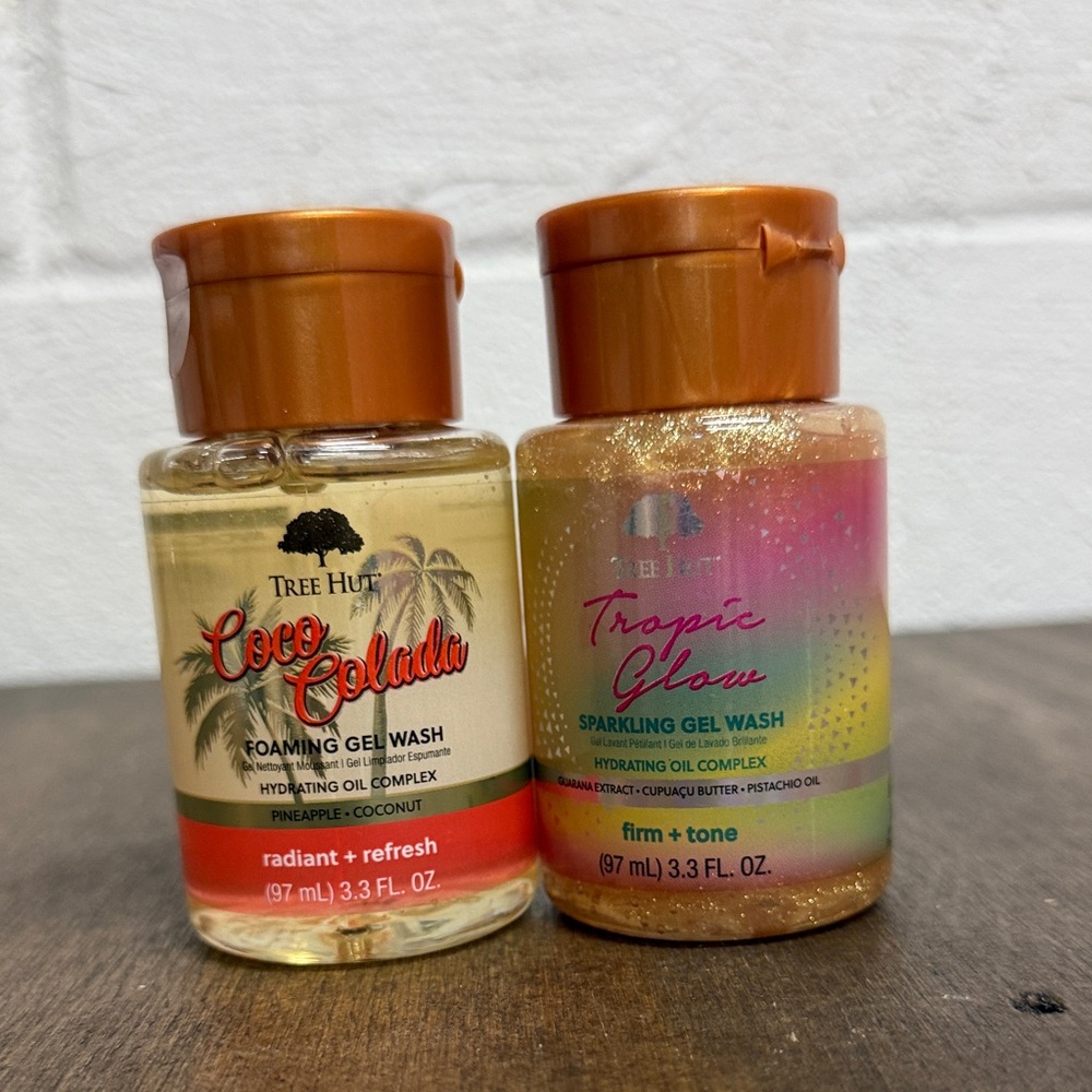 Tree Hut Gel Wash Set - Coco Colada & Tropic Glow